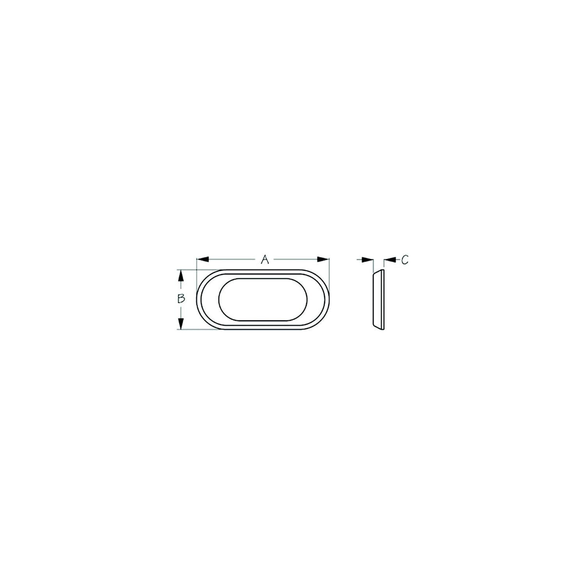 Seadog LED Surface Mount Courtesy Light, Blue Default Title -Modern Boat Sales & Service