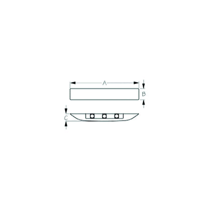 Sea-Dog Deluxe LED Courtesy Light, Down Lighting, Blue -Modern Boat Sales & Service
