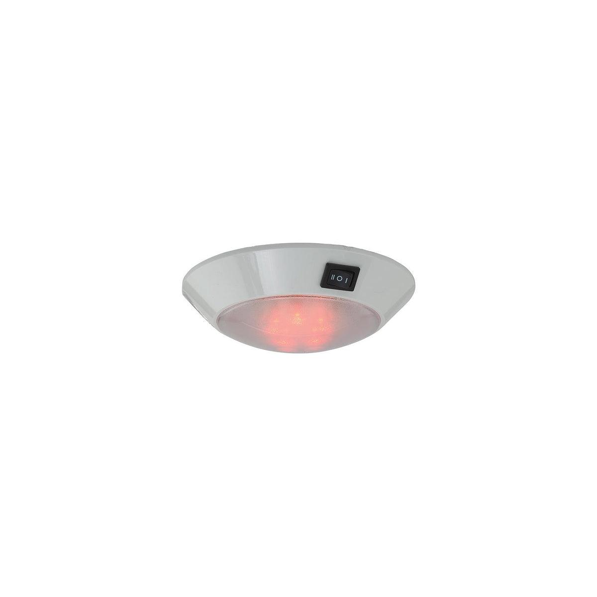 SeaDog 401757 Plastic 5 Red & 15 White LED Day & Night 12V Dome Light | #8 Fastener | White Finish Default Title -Modern Boat Sales & Service