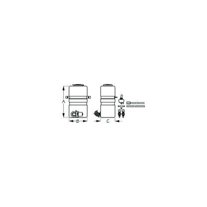 SeaDog 414900-3 Complete Windshield Washer 12V Kit | #10 Fastener -Modern Boat Sales & Service