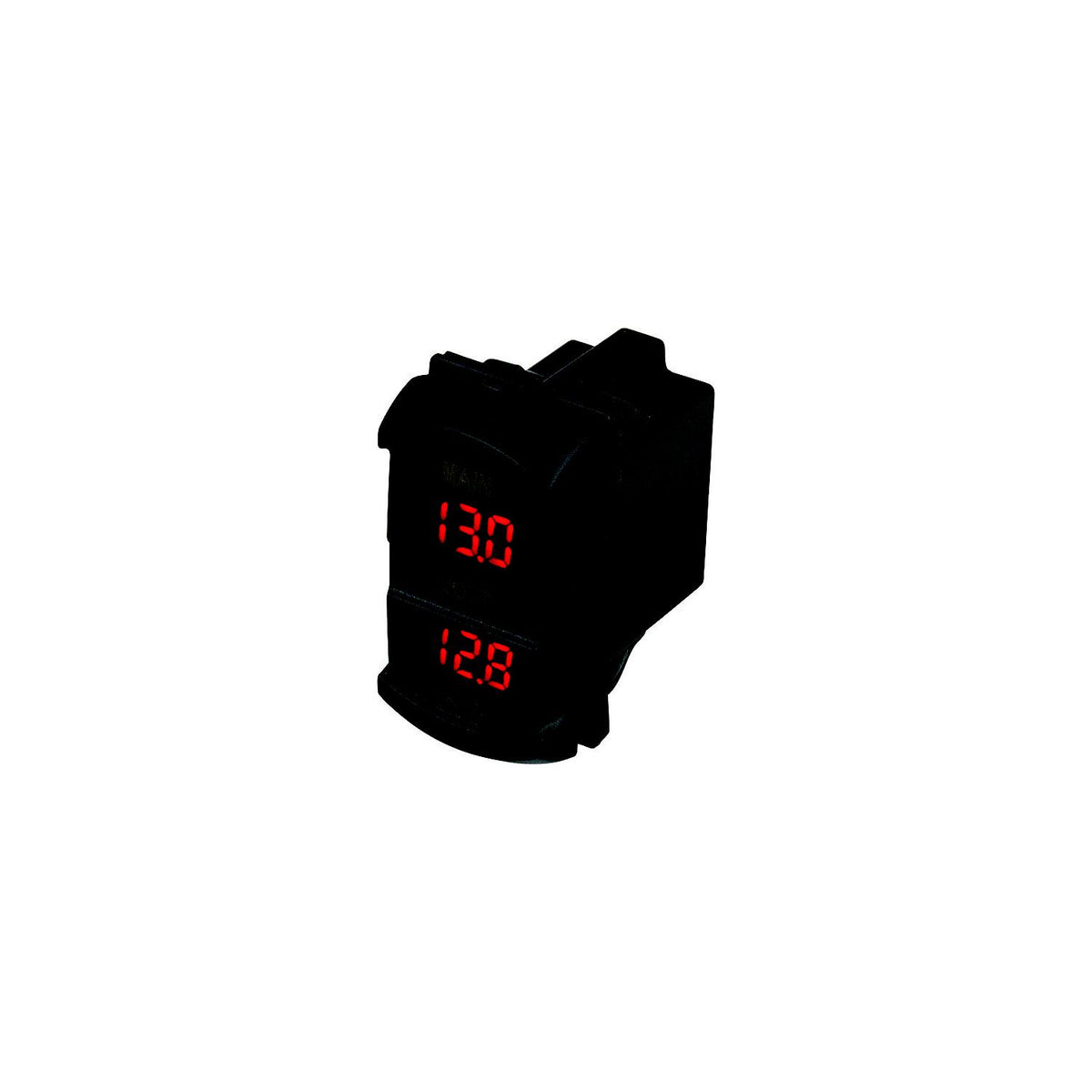 Cobra Dual Voltmeter - Rocker Switch Style -Modern Boat Sales & Service