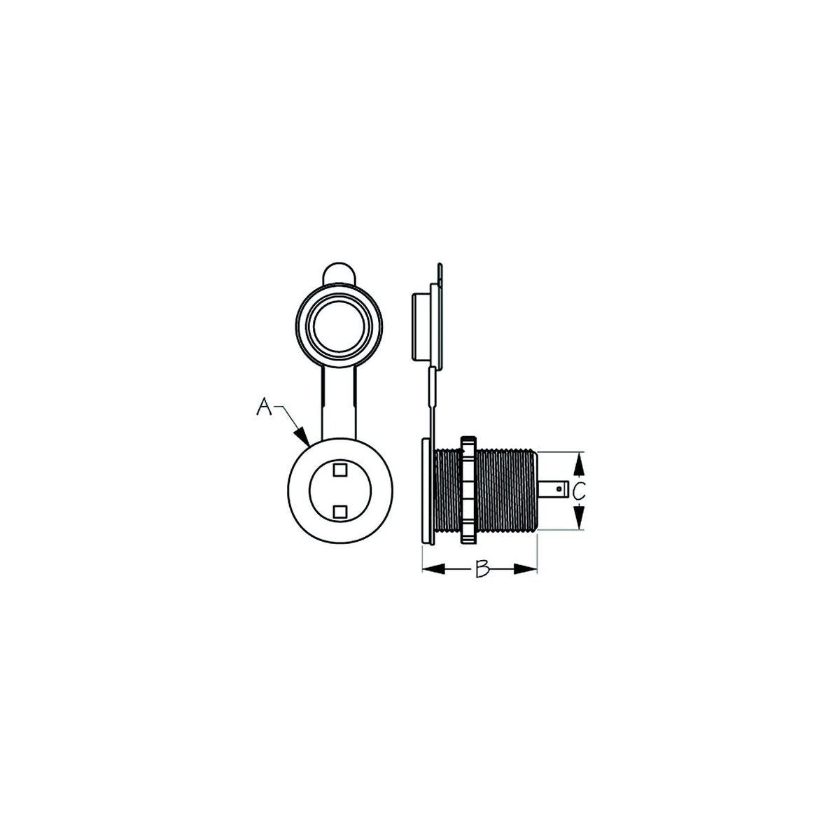 Cobra LED Power Socket -Modern Boat Sales & Service