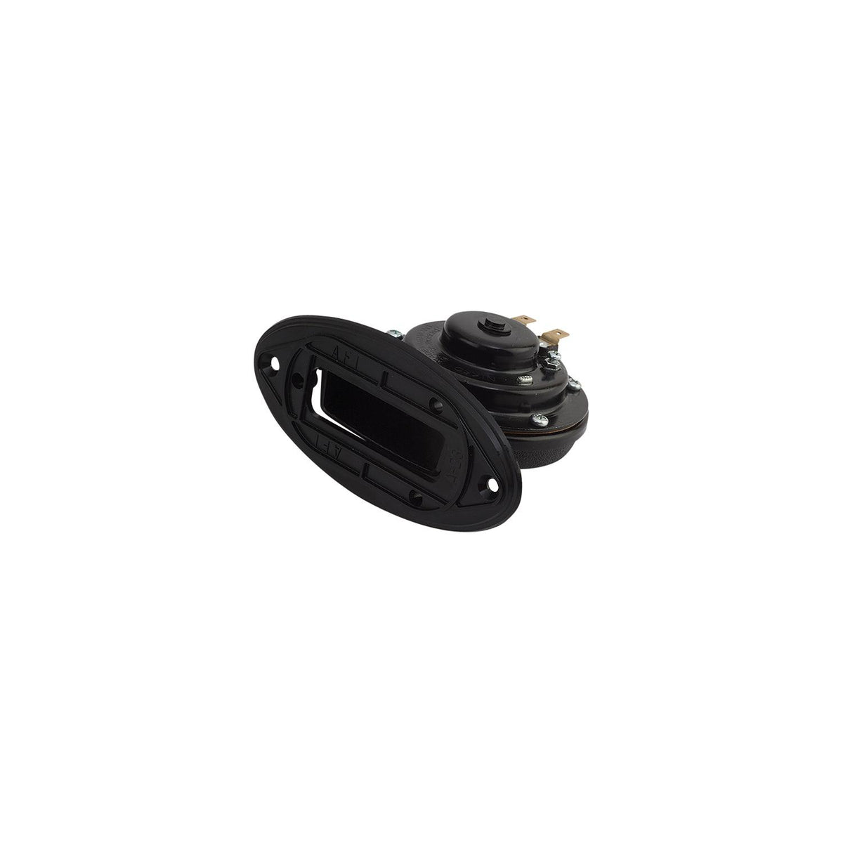 SeaDog 431230 Drop In 4 Amp 108 DB Horn V.2 with Grills | Powder Coated Steel & Injected Molded Nylon -Modern Boat Sales & Service