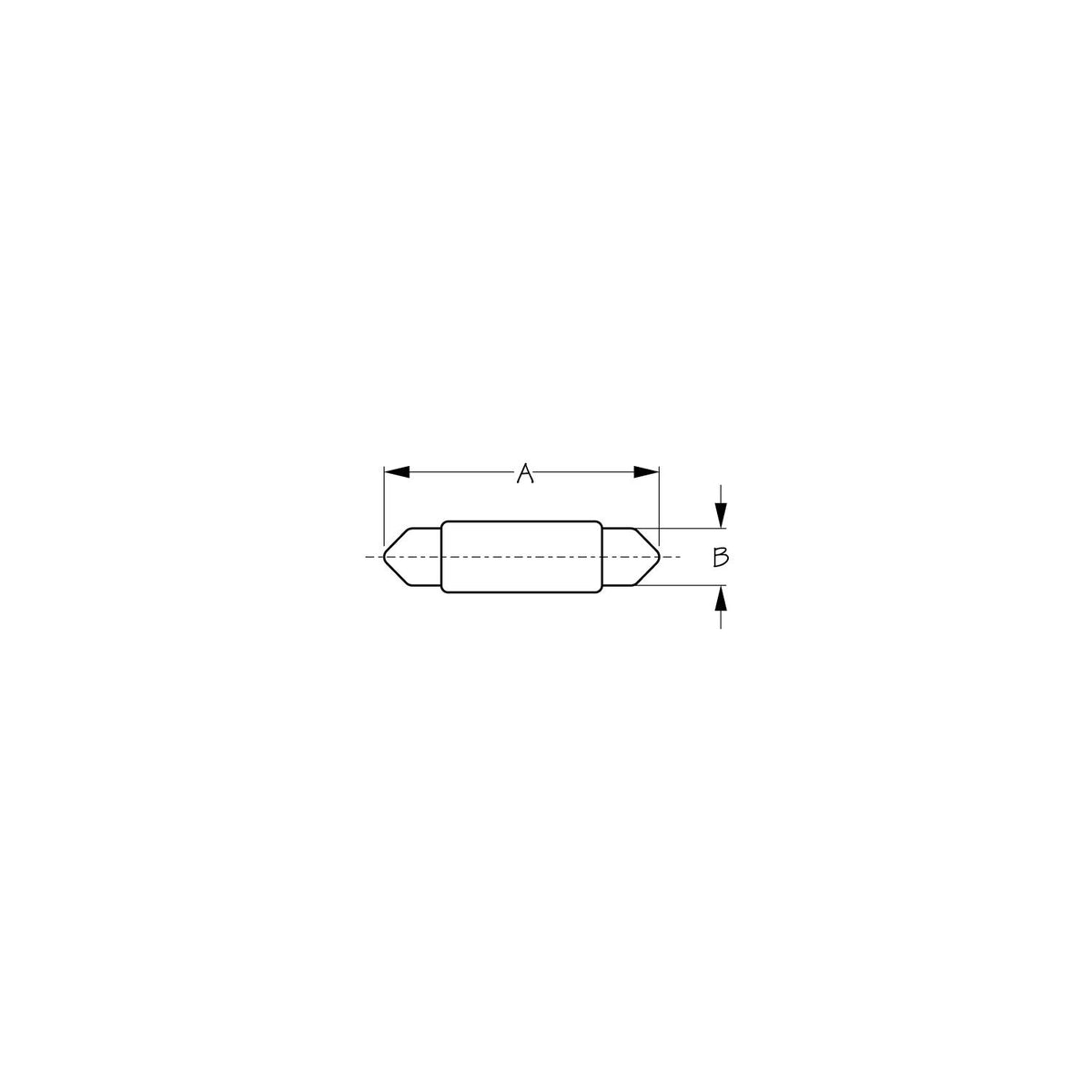 Bulb #70-1 Festoon (Perko) 2Cd Default Title -Modern Boat Sales & Service