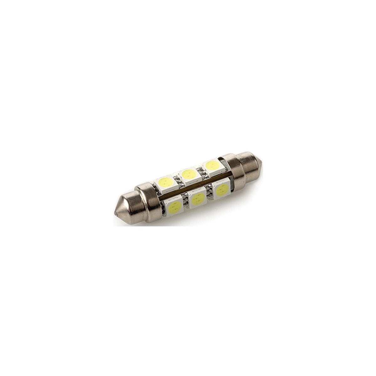 SeaDog 442439 Nickel Plated Brass 8 LED White Lights 12.8V .7 Watt All Around Festoon Default Title -Modern Boat Sales & Service