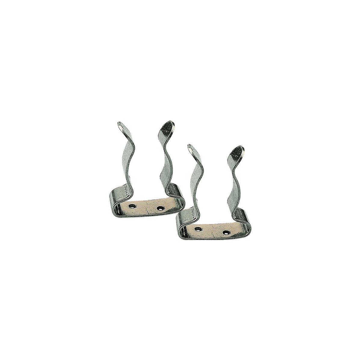 SS Boat Hook Clips, 1" - 1-1/4", pr. Default Title -Modern Boat Sales & Service