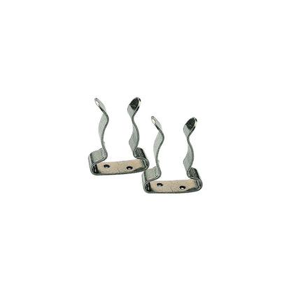 SS Boat Hook Clips, 1" - 1-1/4", pr. Default Title -Modern Boat Sales & Service