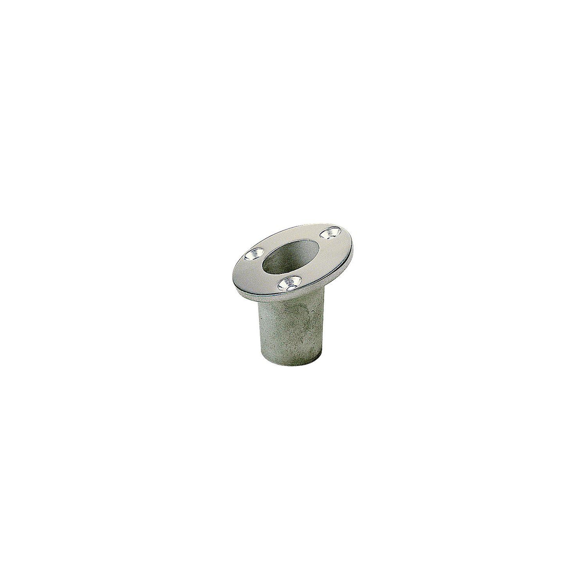 SeaDog 491713 Flush Mount 25 Degree Flag Pole Socket | #12 Fastener | Investment Cast 316 Stainless -Modern Boat Sales & Service