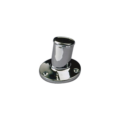 SeaDog 492213 Flagpole 10 Degree Socket | #10 Fastener | Sand Cast Brass Chrome Plated -Modern Boat Sales & Service