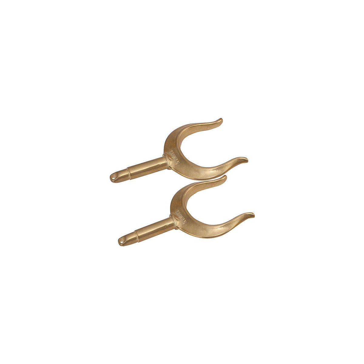 SeaDog 5805701 Brass Round Horn Oarlocks,A: 1/2" B: 2-1/8" -Modern Boat Sales & Service