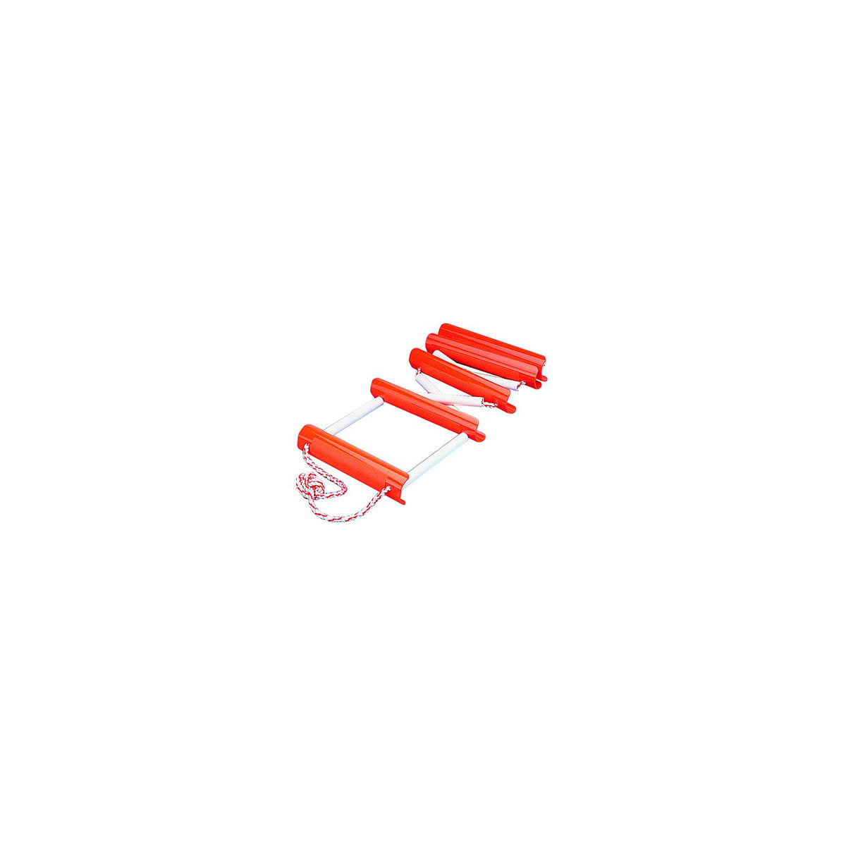SeaDog 582501 Portable Emergency 5 Step Boarding Ladder, High-Visibility Orange Polycarbonate & Nylon Rope -Modern Boat Sales & Service