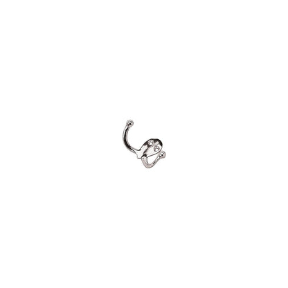Sea-Dog 6715101 Double Coat Hook - Chrome/Brass -Modern Boat Sales & Service