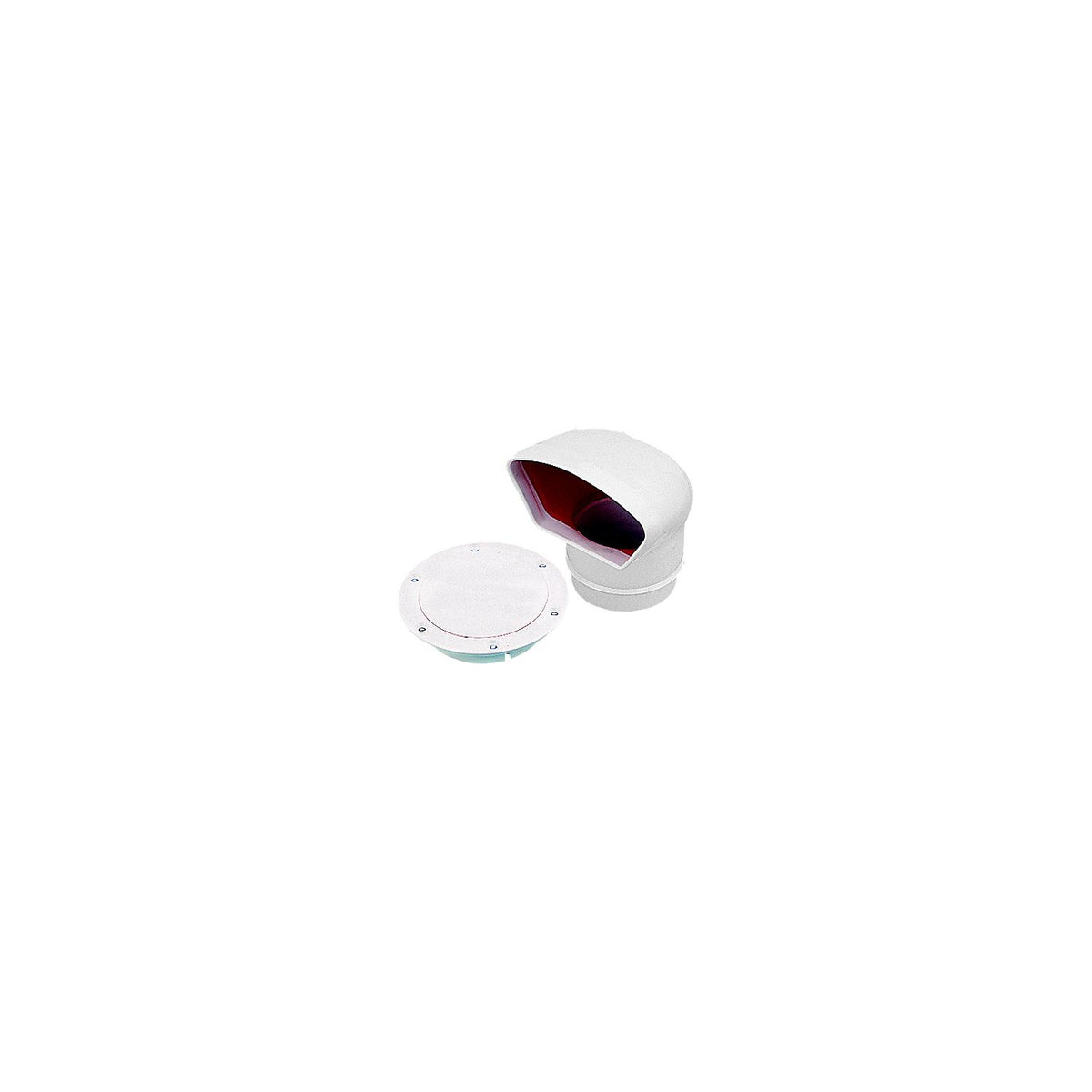 SeaDog 7271303 PVC Low Profile Cowl Vent & Snap On Deck Plate -Modern Boat Sales & Service
