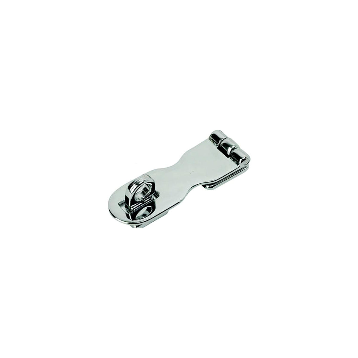 Sea-Dog 2221201 Safety Hasp, , A:3", B:2-5/16", C:1", D: 3/4", E: 3/8", #6 FH, Chrome Default Title -Modern Boat Sales & Service