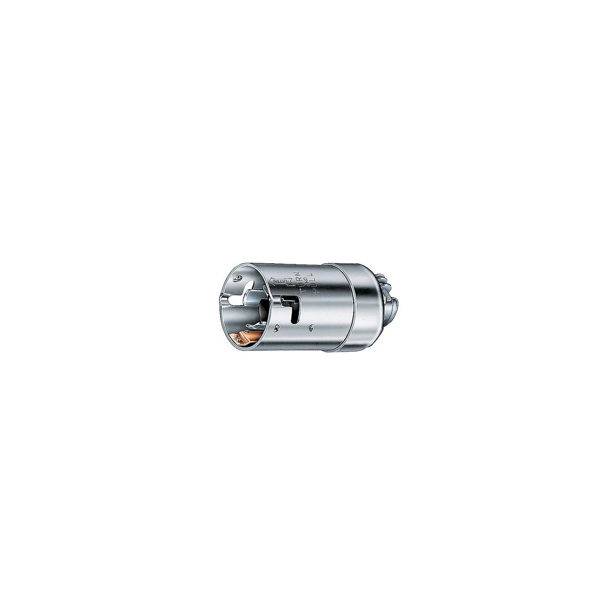 Hubbell Nickel Plated Brass Heat Resistant 50A Plug -Modern Boat Sales & Service