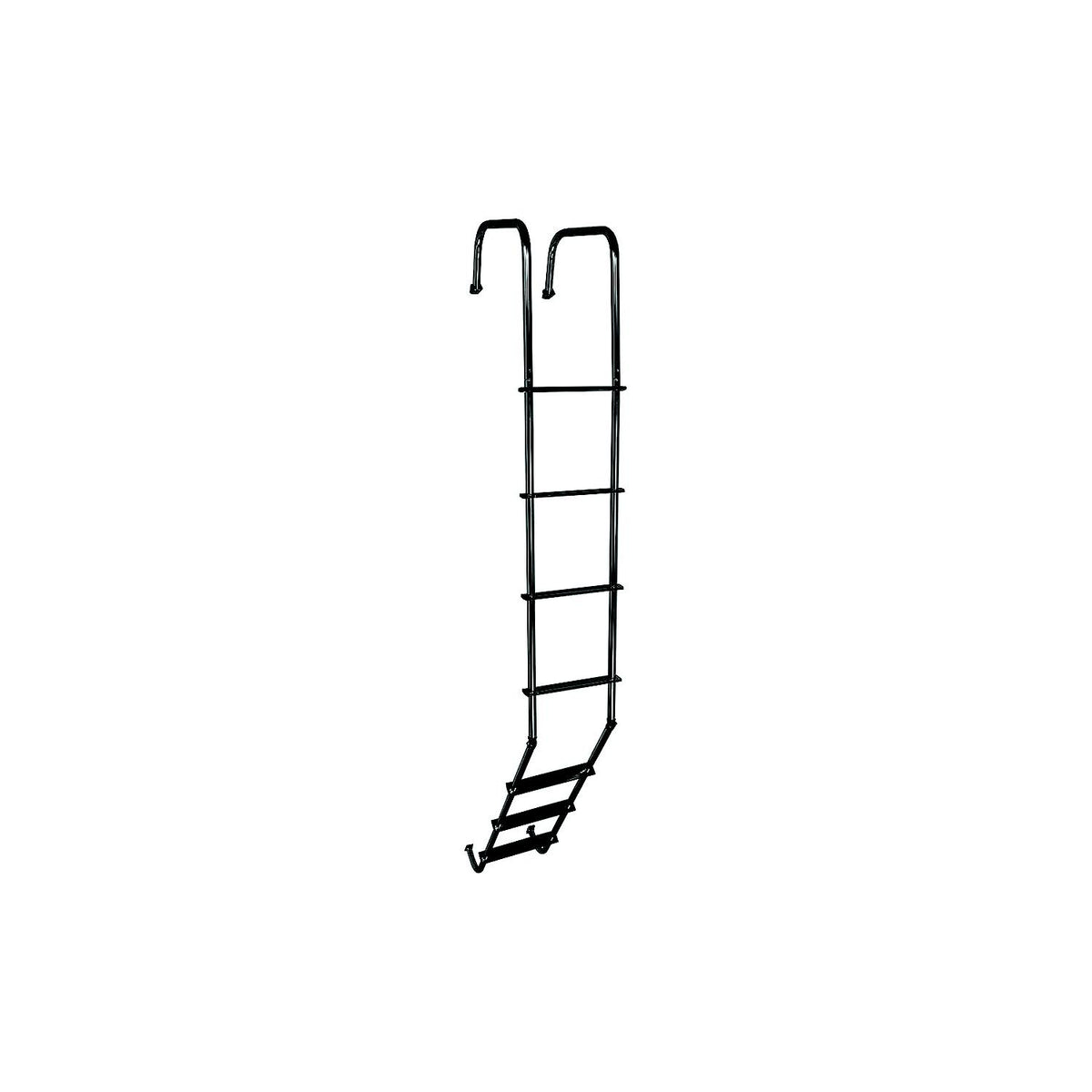 Stromberg Carlson Universal Outdoor Ladder, Black -Modern Boat Sales & Service