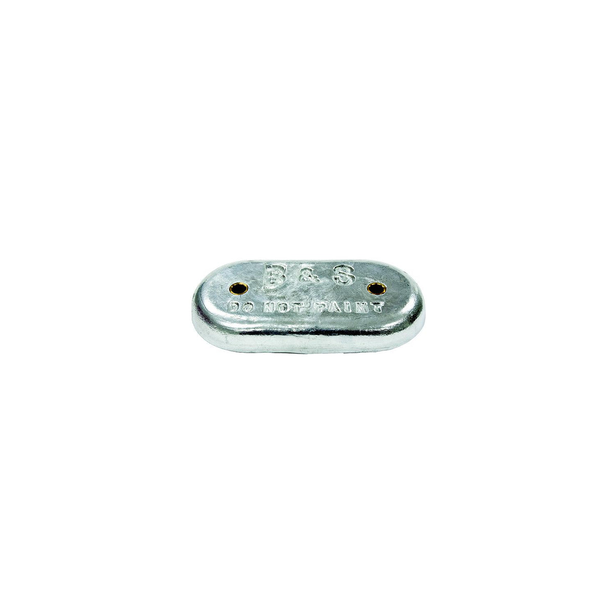 Oval Zinc W/2 Holes 9" X 4" -Modern Boat Sales & Service
