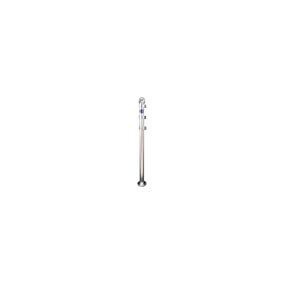 Rieco-Titan 44411 Mechanical Jack Post w/C-Ring Clamps, White, 1ea. -Modern Boat Sales & Service