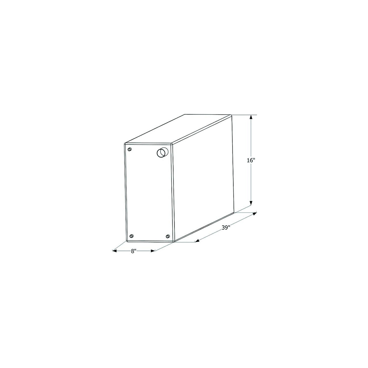 Icon Fresh Water Replacement Tank, 20 Gal. -Modern Boat Sales & Service