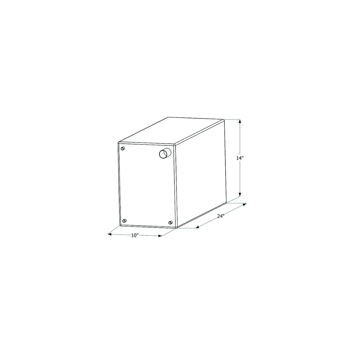 Icon Fresh Water Replacement Tank, 15 Gal. -Modern Boat Sales & Service