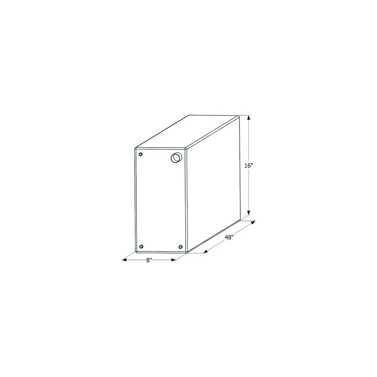 Icon Fresh Water Replacement Tank, 25 Gal. -Modern Boat Sales & Service