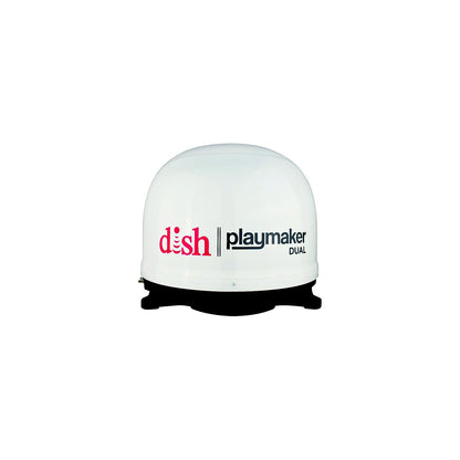 Winegard PL8000R White Dish Playmaker Dual Portable Satellite RV TV Antenna w/Wally HD receiver -Modern Boat Sales & Service