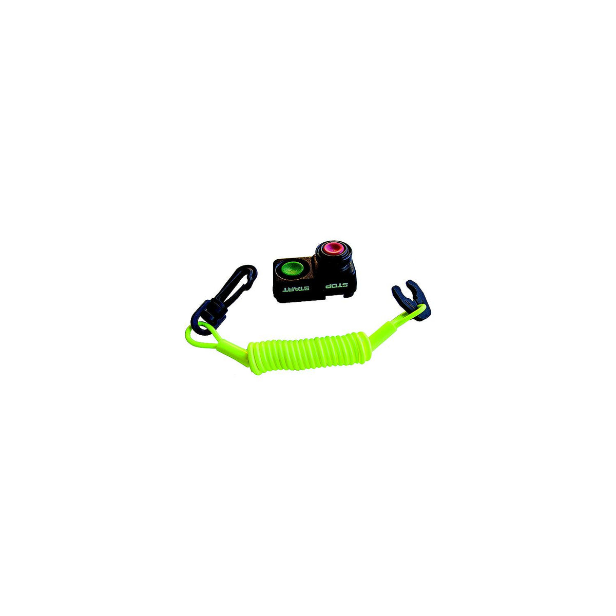 Atlantis AZ1030NG Kawasaki Lanyard & Switch, Neon Green -Modern Boat Sales & Service