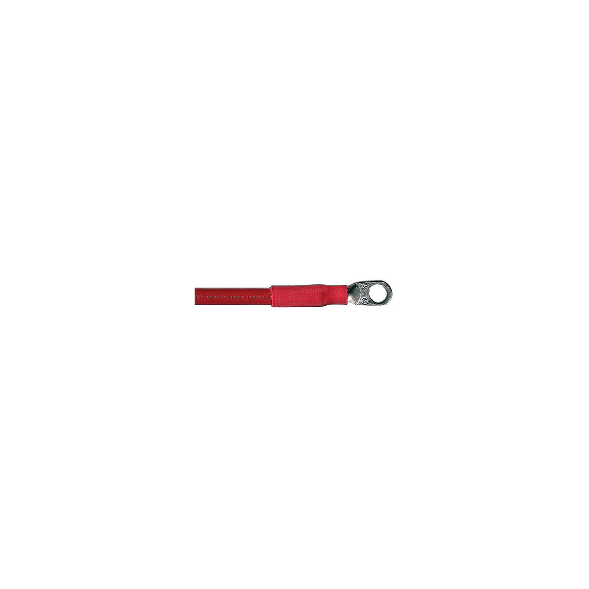 Cobra Wire A2002T0148IN Tinned Copper Battery Cable, 2 AWG, 48", Red -Modern Boat Sales & Service