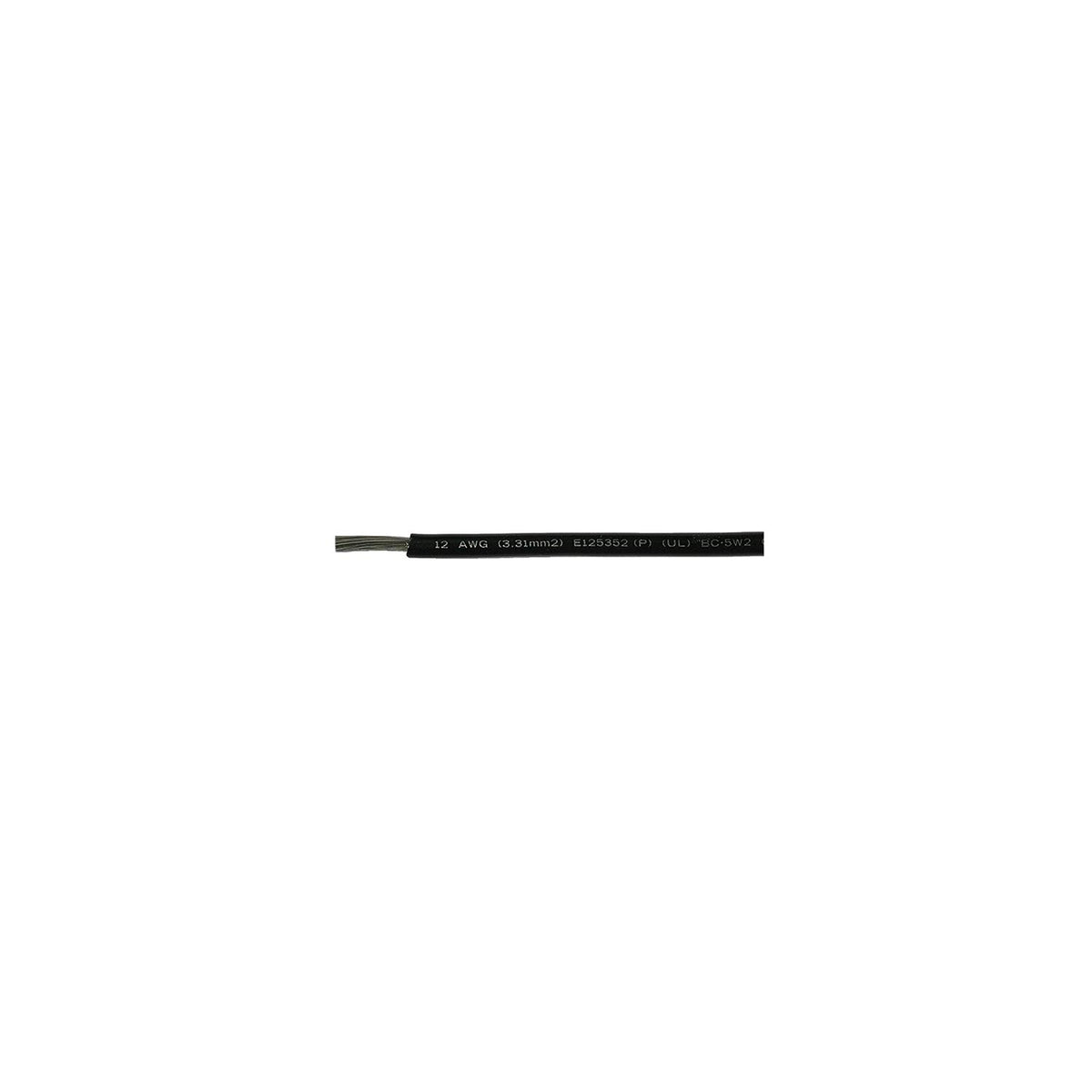 Cobra Wire A1012T07100FT Primary Tinned Copper Wire, 12 AWG, 100', Black -Modern Boat Sales & Service