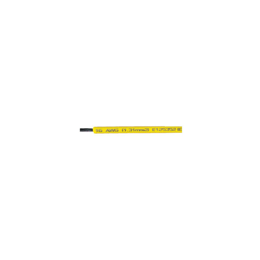 Cobra Wire A1016T04100FT Primary Tinned Copper Wire, 16 AWG, 100', Yellow -Modern Boat Sales & Service
