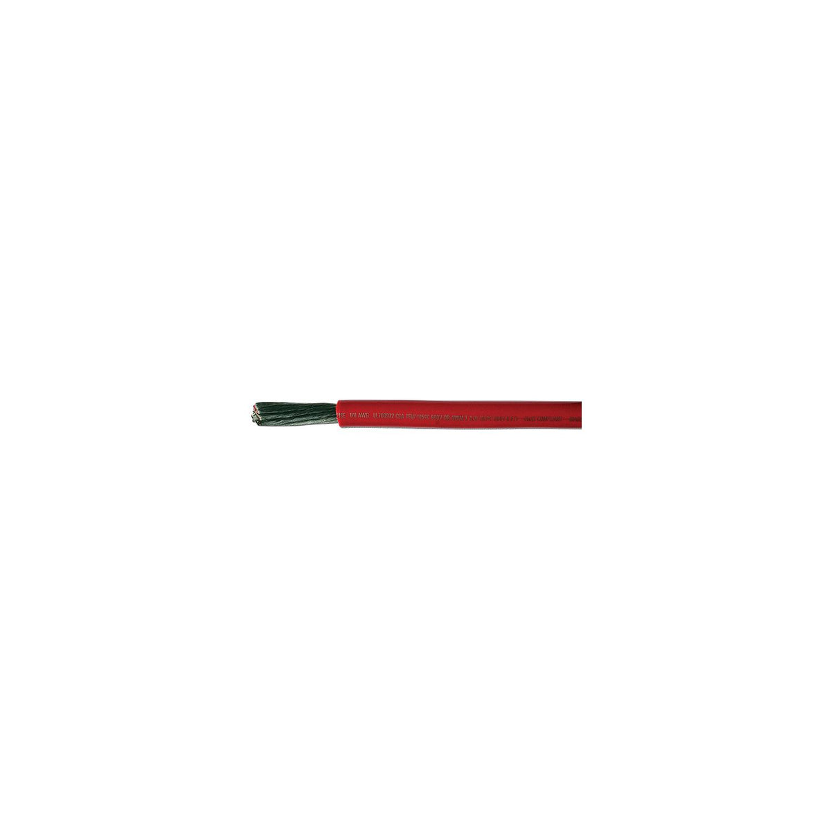 Cobra Wire A2002T01100FT Tinned Copper Battery Cable, 2 AWG, 100', Red Default Title -Modern Boat Sales & Service