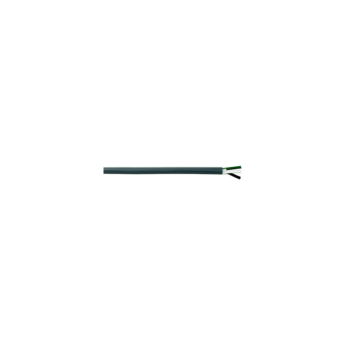 Cobra Wire B6G12T30100FT Tinned Copper Round Triplex Wire, 12/3, 100', Gray -Modern Boat Sales & Service