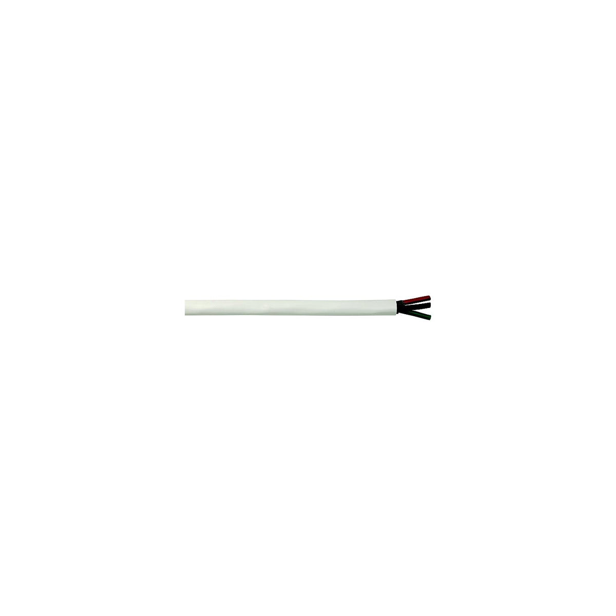 Cobra Wire B6W12T32100FT Tinned Copper Round Triplex Wire, 12/3, 100', White -Modern Boat Sales & Service