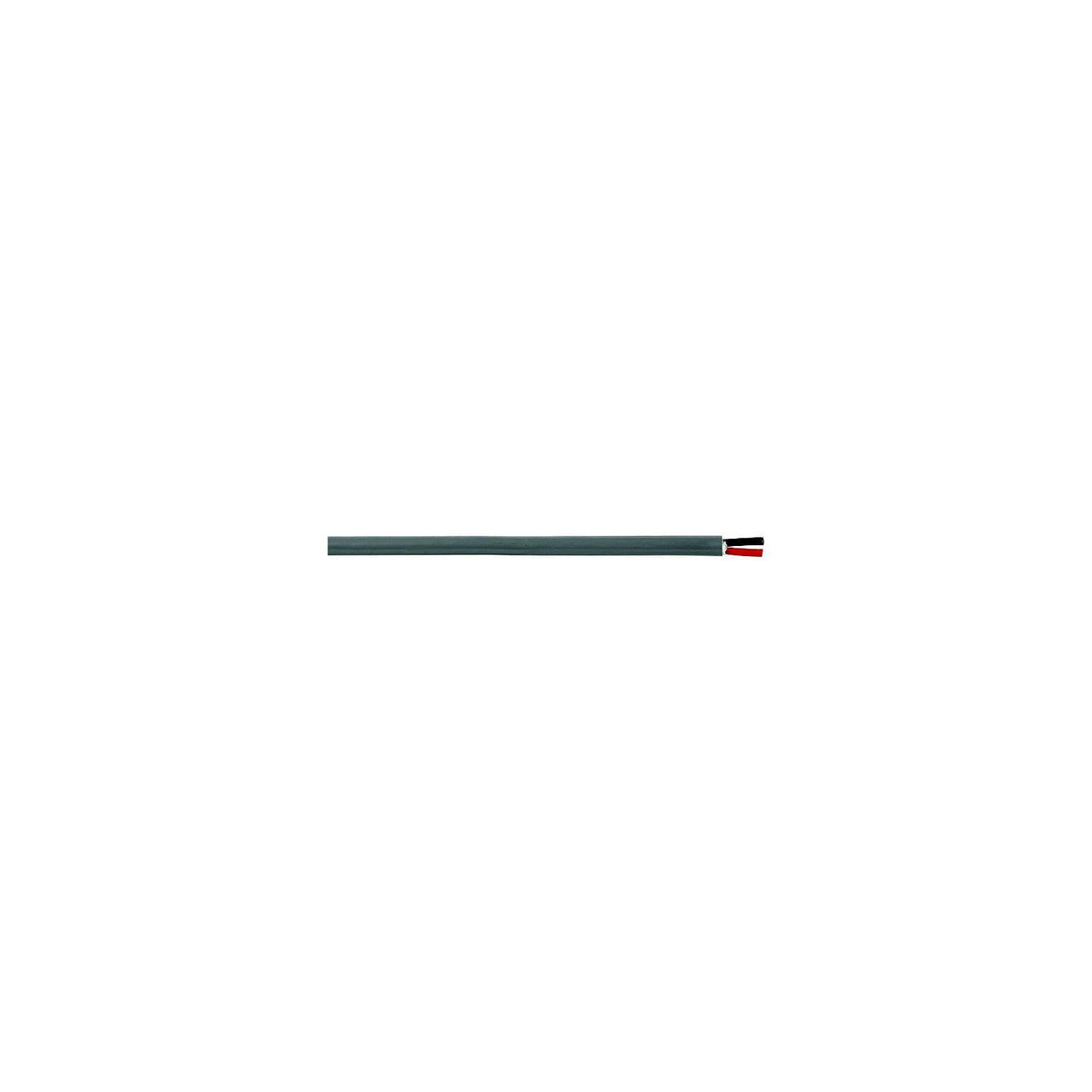 Cobra Wire B7G14T21100FT Tinned Copper Flat Duplex Wire, 14/2, 100', Gray -Modern Boat Sales & Service