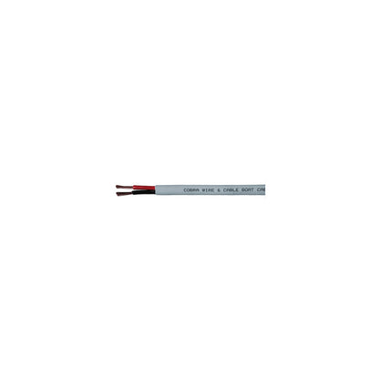 Cobra Wire B7G14B21100FT Bare Copper Duplex Wire, 14/2, 100', Gray Default Title -Modern Boat Sales & Service