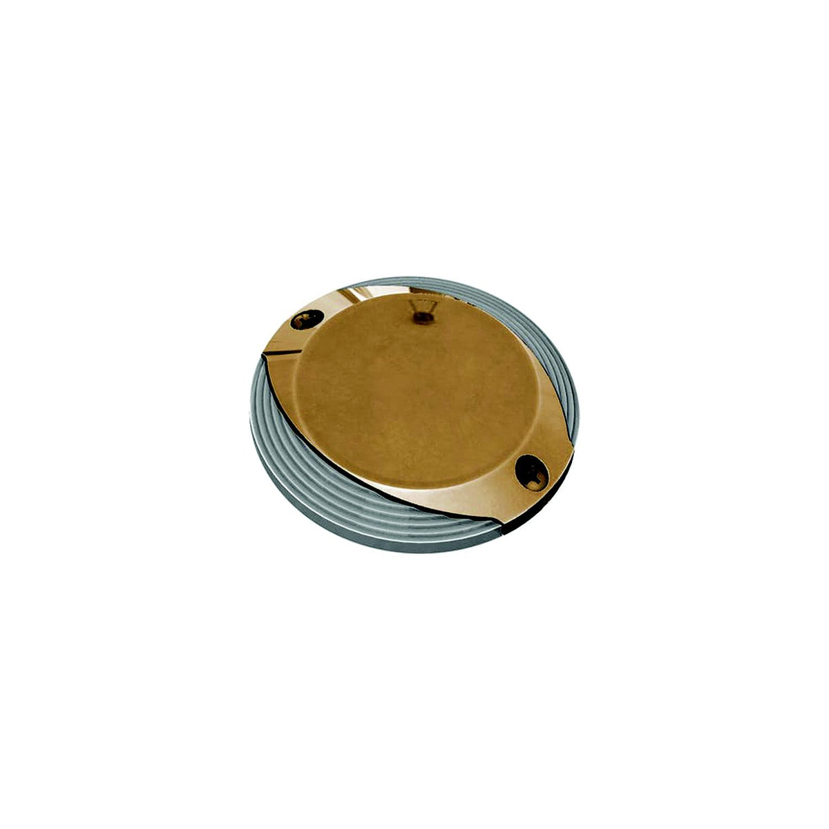 Lumitec 101630 Scallop Pathway Light, 4", Warm White w/Bronze Bezel -Modern Boat Sales & Service