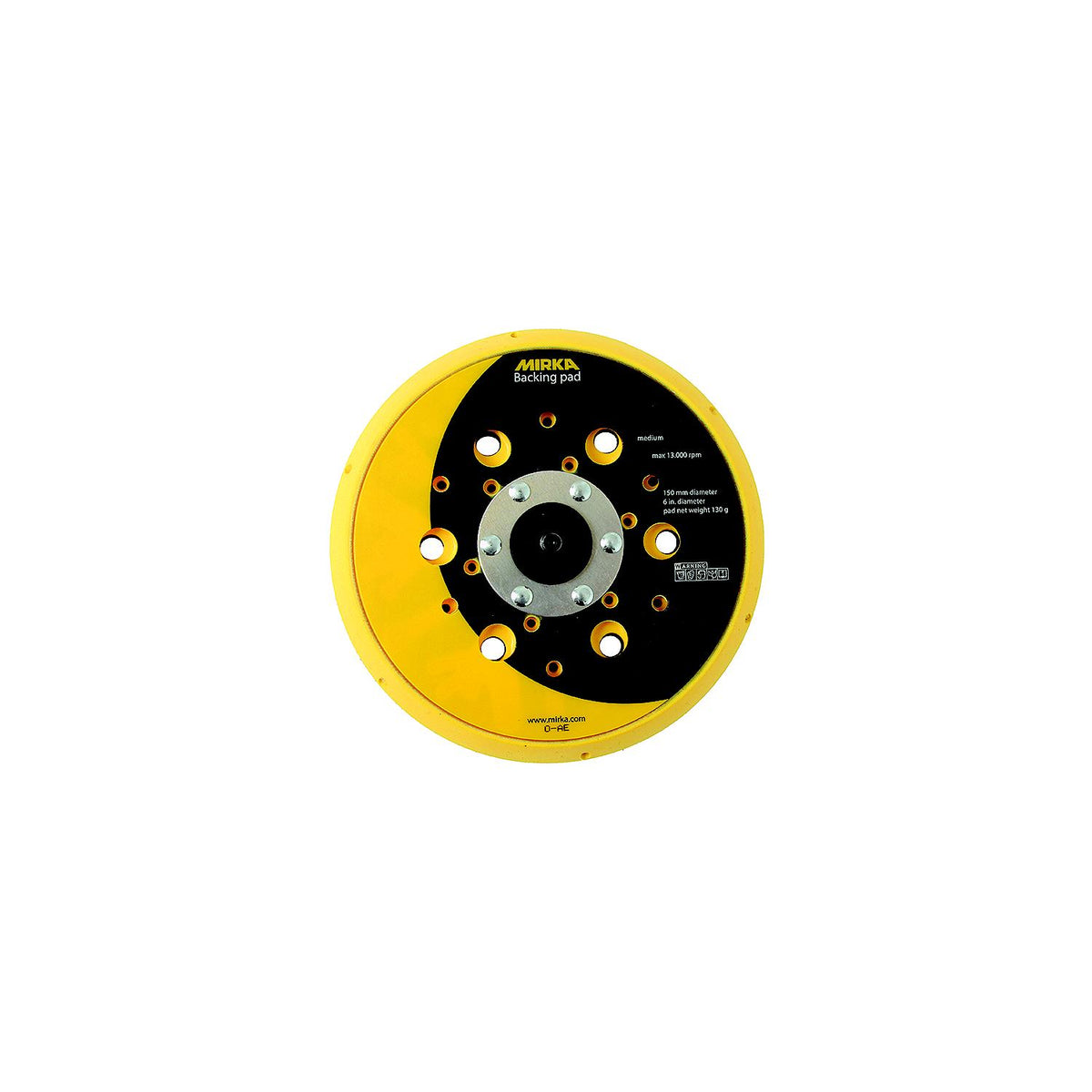 6" Grip Faced Abranet VAC Pad -Modern Boat Sales & Service