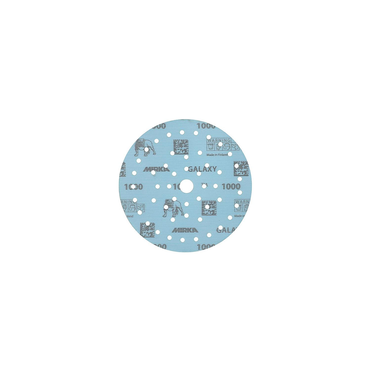 Mirka FY3MF080 Galaxy Dust Free Multi-Fit Grip Discs, 3", Grade 80, 50/pk -Modern Boat Sales & Service
