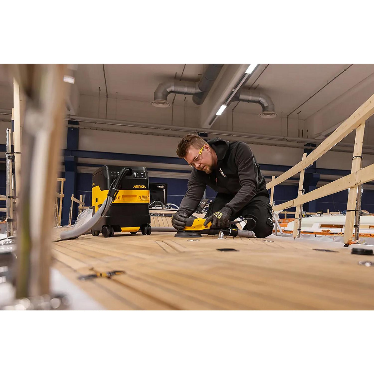 Mirka MRS6001100US DEROS RS 600XCV 6" Rotary Sander, Carboard box, 100-120 VAC Default Title -Modern Boat Sales & Service