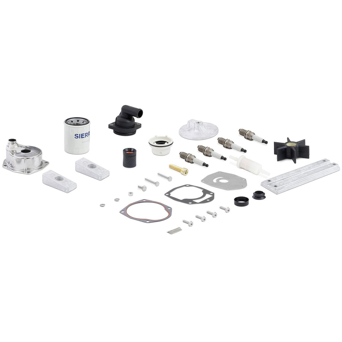 Sierra 9244 Outboard Maintenance Kit - Mercury 75, 90, and 115 HP, 3-cylinder, 4-stroke O/B's, Fits with S/N's 2B094996 and up Default Title -Modern Boat Sales & Service