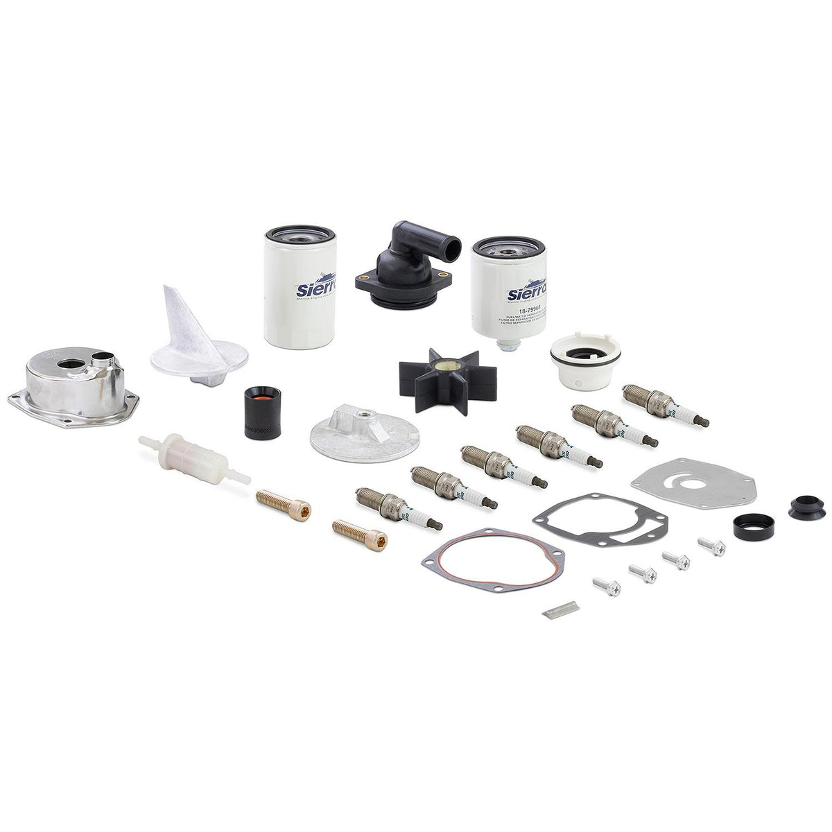 Sierra 9250 Outboard Maintenance Kit - Mercury 350-400 HP, 6-Cylinder, 4-Stroke Verado O/B's, Fits with S/N's 2B141617 and up -Modern Boat Sales & Service