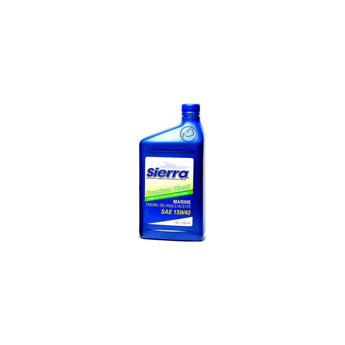 Sierra 95542 Premium Blend Heavy Duty Engine Oil 15W-40, Qt., 12/case -Modern Boat Sales & Service