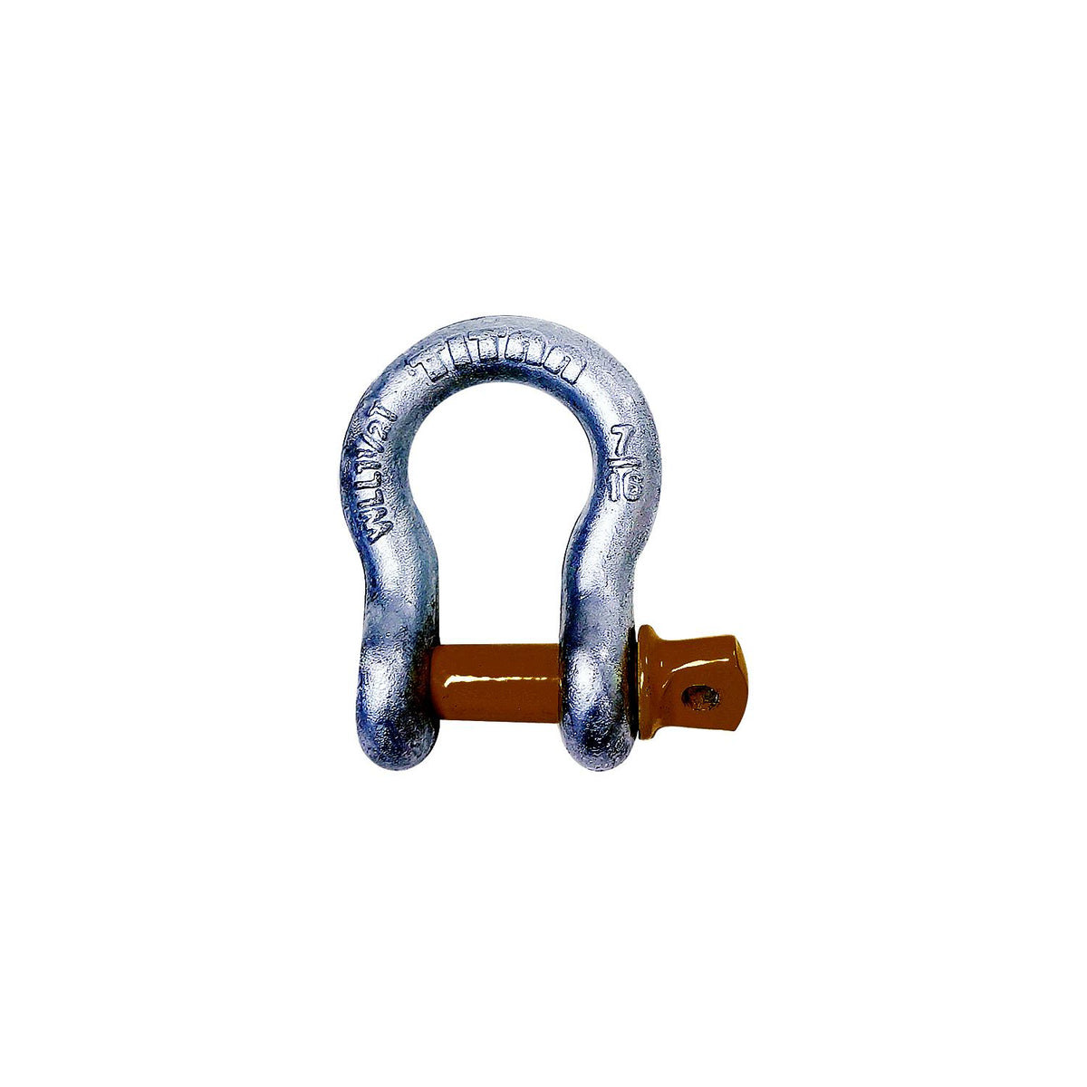 Hot Galvanized Bow Shackle, 1-3/8" -Modern Boat Sales & Service