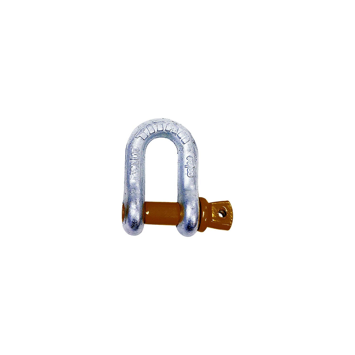 Hot Galvanized D Shackle, 3/8" -Modern Boat Sales & Service