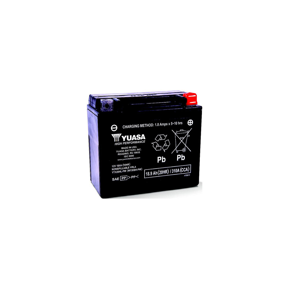 Yuasa High Performance, Factory Activated Maintenance Free Battery -Modern Boat Sales & Service
