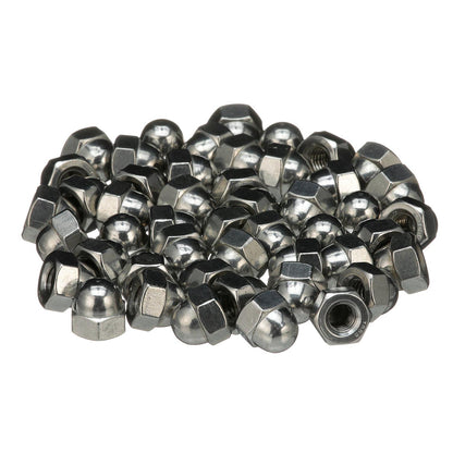 Seachoice 18-8 Stainless Steel Acorn Cap Nuts, 5/16-18 Size, Pack of 50 Default Title -Modern Boat Sales & Service