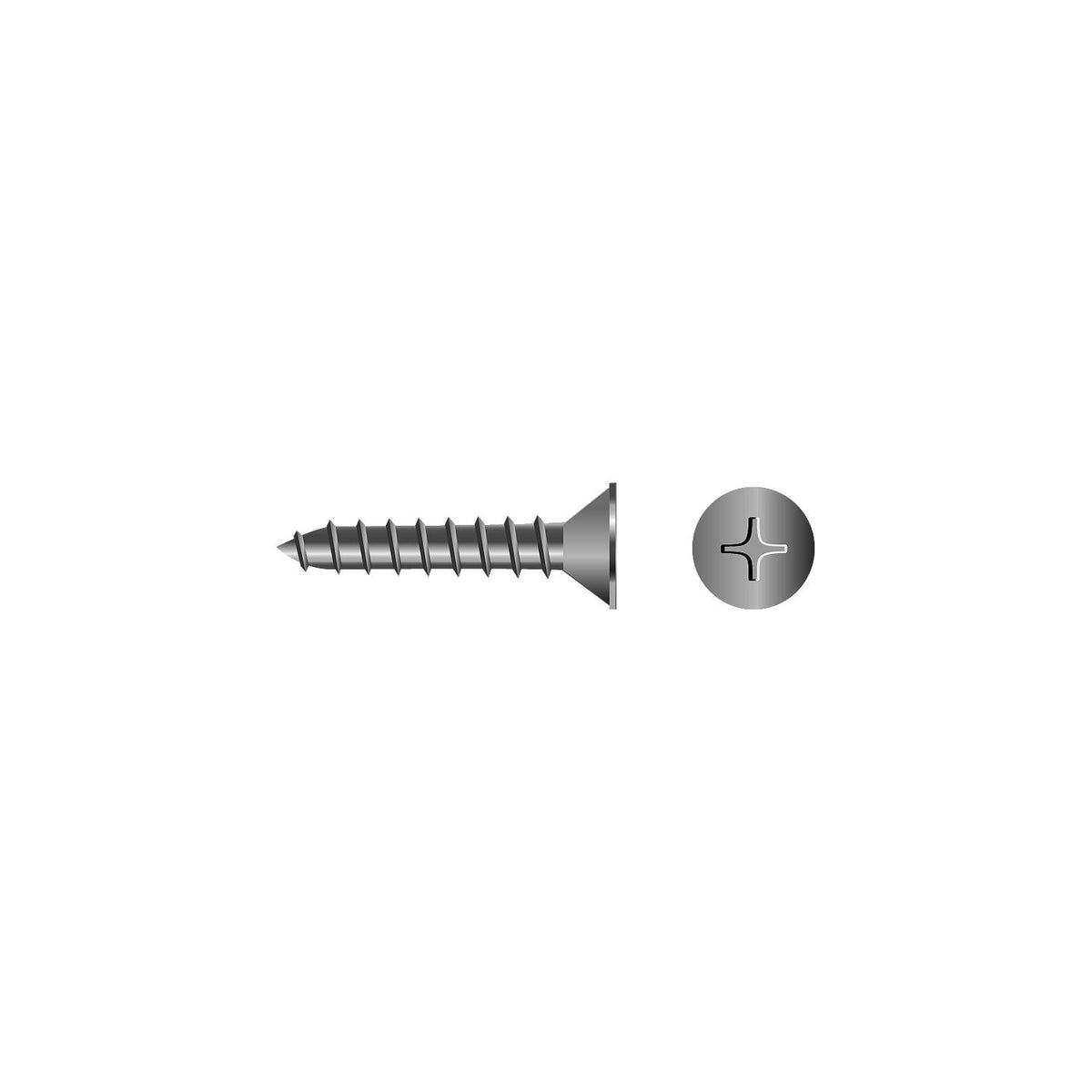 Seachoice 59538 Stainless Steel Phillips Machine Screw - Flat Head -Modern Boat Sales & Service