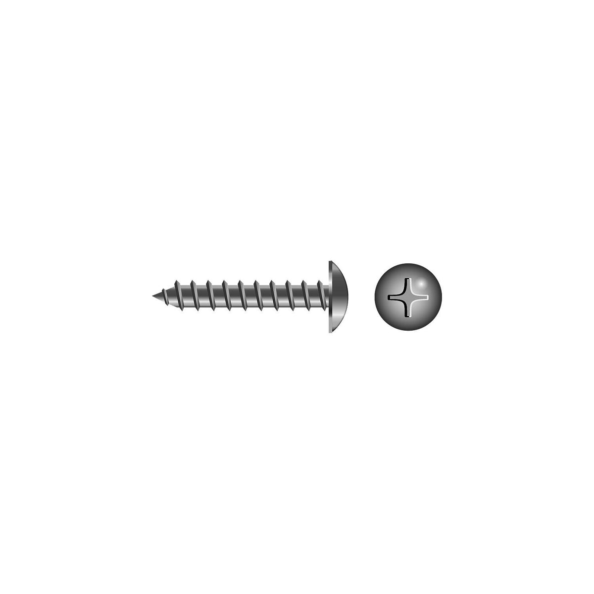 Phillips Tapping Screw - Truss Head #8 x 3/4" -Modern Boat Sales & Service