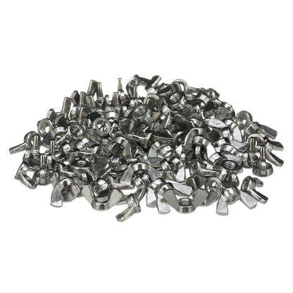 Seachoice 18-8 Stainless Steel Wing Nuts, 1/4-20 Size, Pack of 100 -Modern Boat Sales & Service