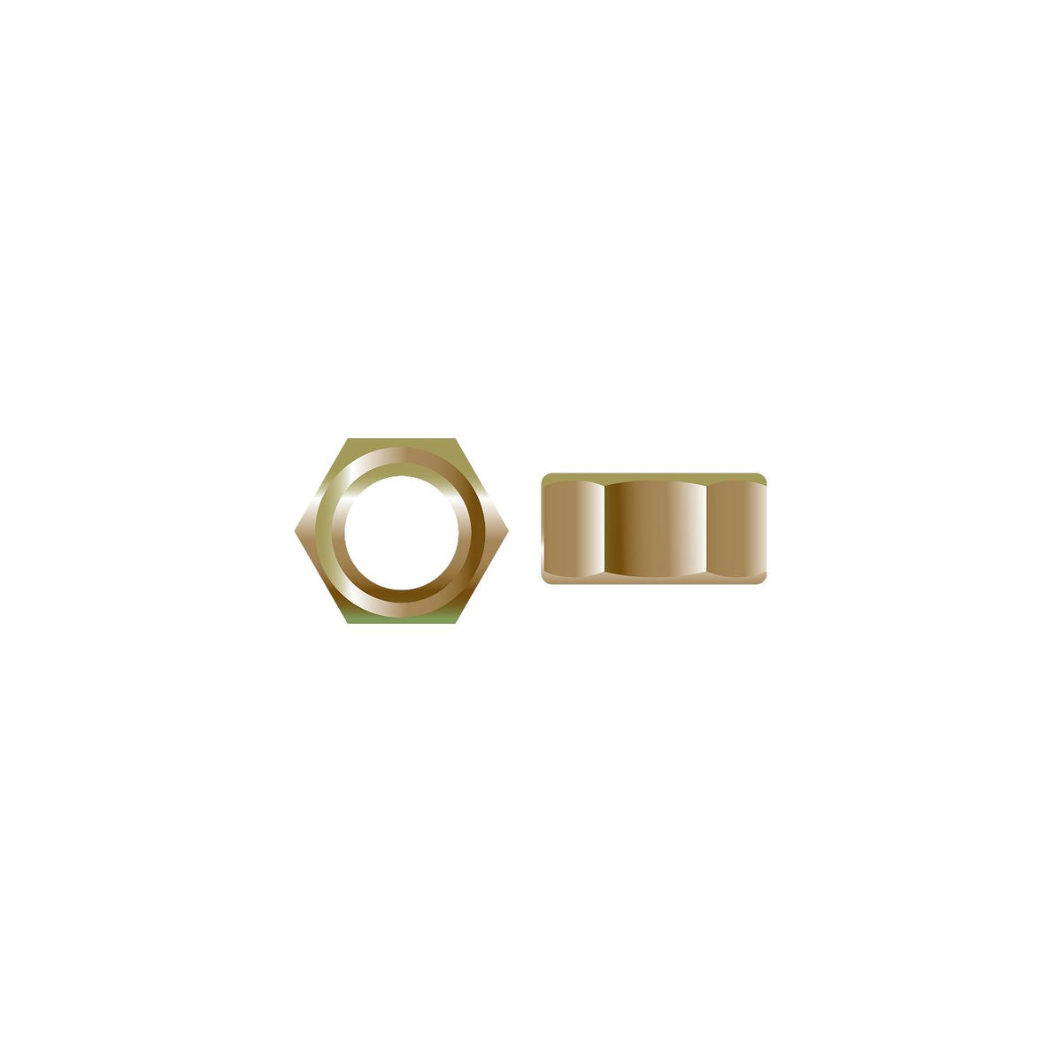 Seachoice 01383 â€“ Hex Nut, 3/8-16 -Modern Boat Sales & Service